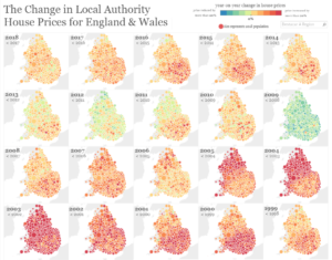Change in Local Authority House Prices